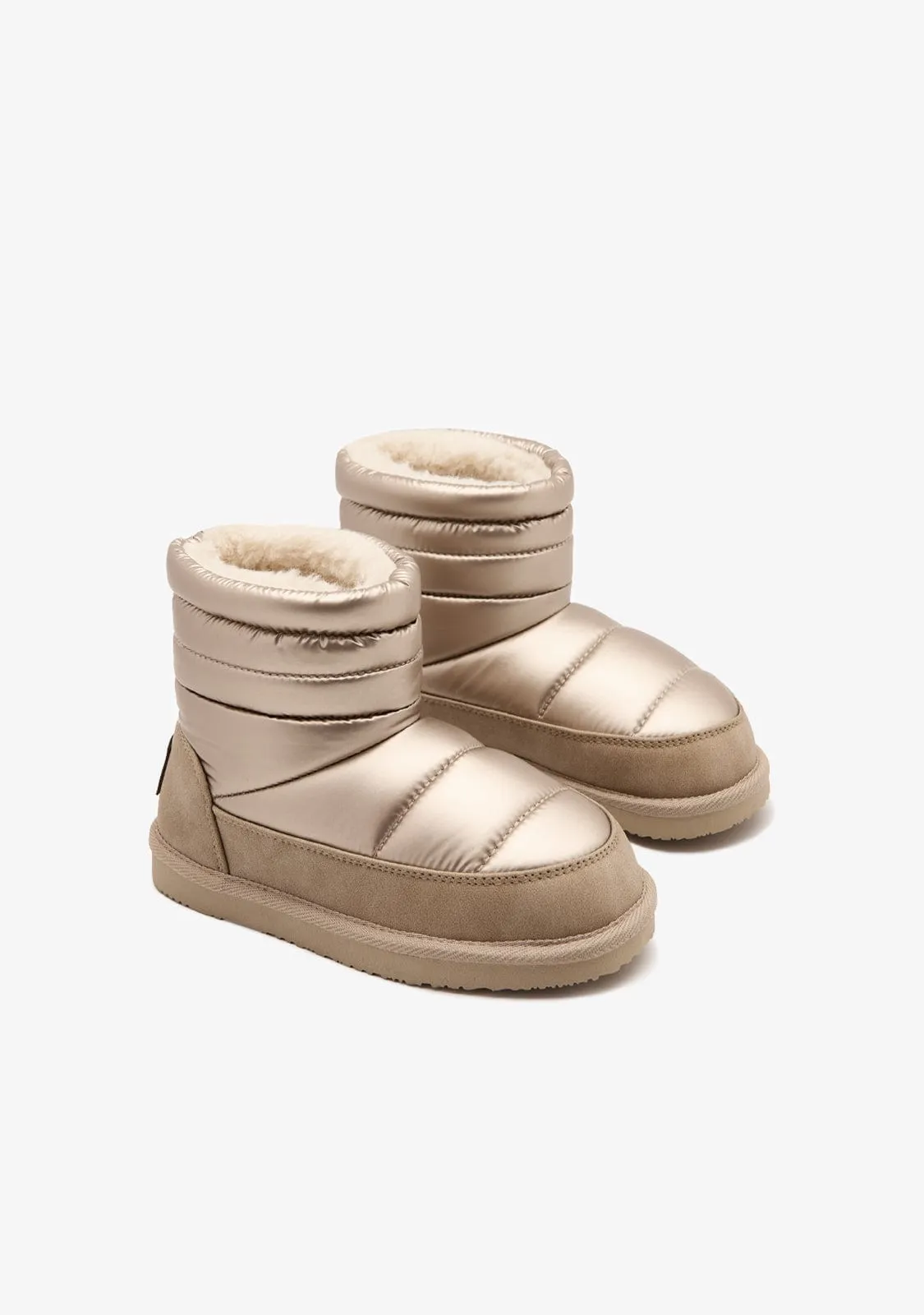 Gold Padded Australian Boots
